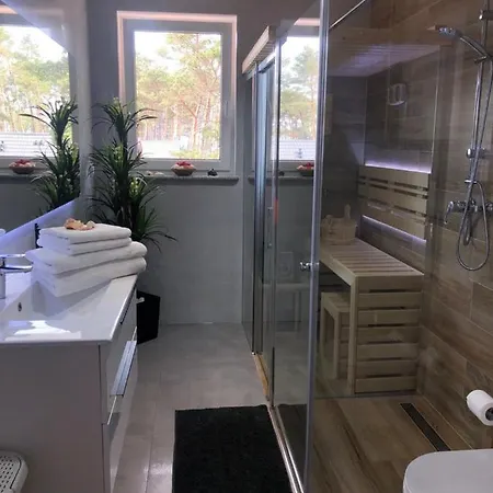 Dziwnowek Sloneczne Tarasy Emimar - Private Sauna Exterior photo