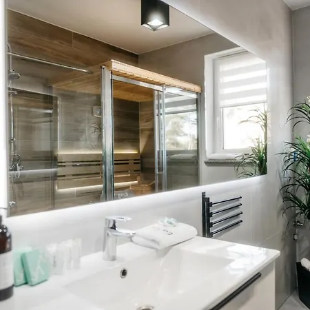 Dziwnowek Sloneczne Tarasy Emimar - Private Sauna Exterior photo